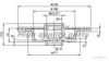 ASHUKI 0993-0004 Brake Disc
